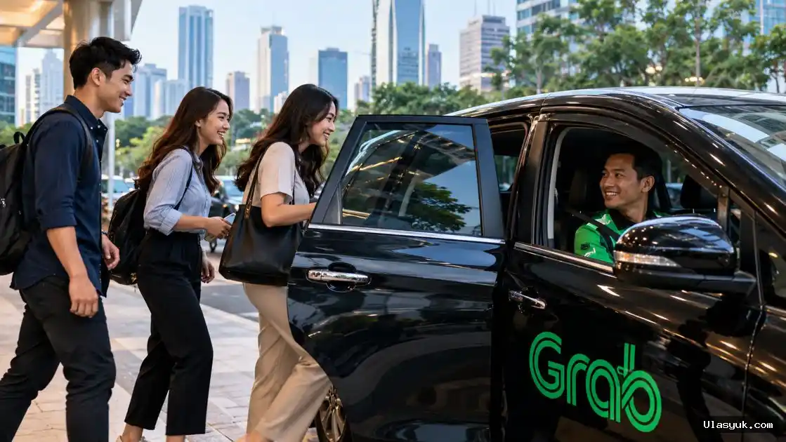 GrabCar Group Ride Melonjak 30 Kali Lipat dalam Lima Bulan
