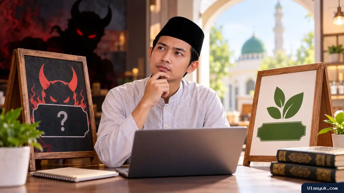 Hukum Menggunakan Nama Setan untuk Usaha dalam Islam