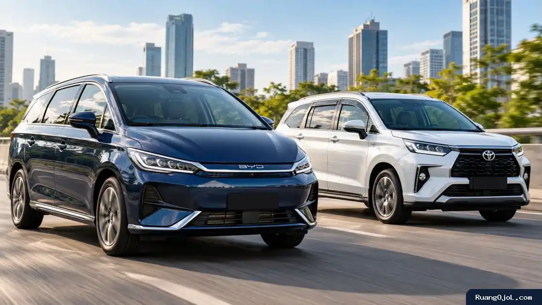 BYD M6 DM Terjual 4.423 Unit, Masih Kalah dari Veloz HEV