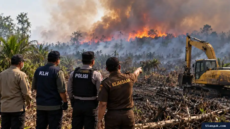 Singapura Soroti 10 Perusahaan RI Terkait Karhutla dan Kabut Asap