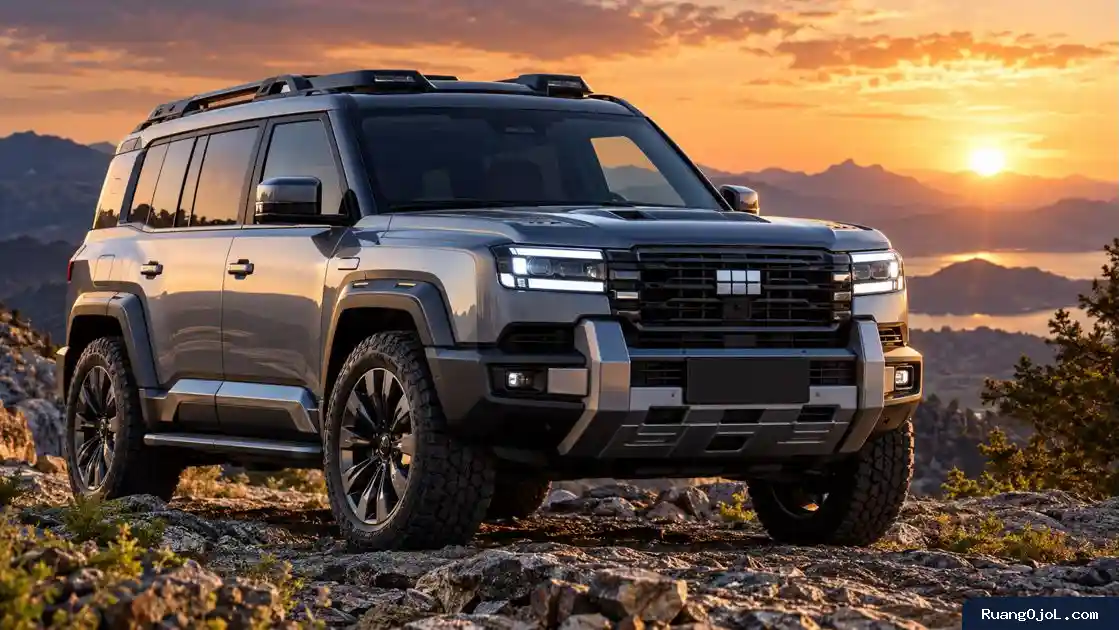 Geely Battleship 700 Tampil sebagai SUV Offroad Bergaya Tangguh