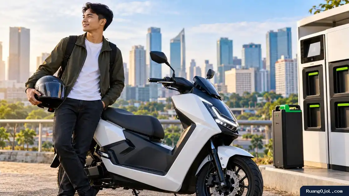 Motor Listrik Sewa Baterai vs Baterai Sendiri, Mana Lebih Hemat?