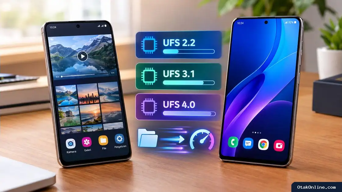 UFS 2.2, 3.1, dan 4.0: Bedanya Apa di Smartphone?