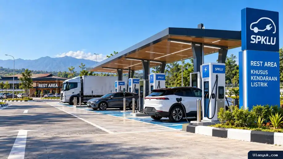 Kalista Usulkan Rest Area Khusus SPKLU untuk Mobil dan Truk Listrik