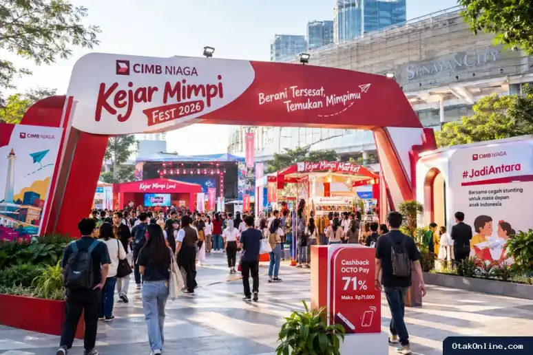 Kejar Mimpi FEST 2026 Hadir di Senayan City, Bawa Inspirasi dan Hiburan