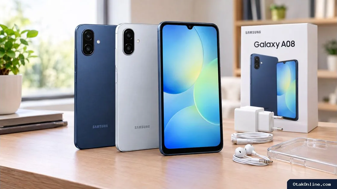 Samsung Galaxy A08 Resmi di Indonesia, Bawa Baterai 6.000mAh