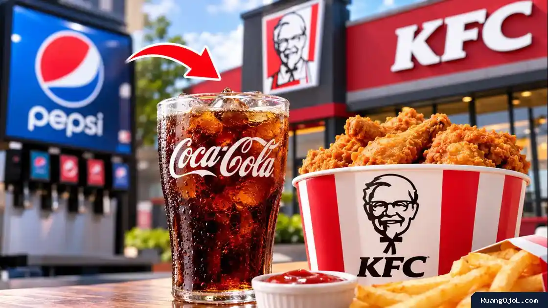 KFC AS Ganti Pepsi dengan Coca-Cola Mulai Musim Semi 2027