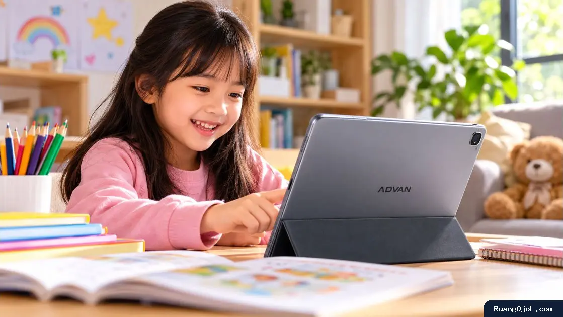 ADVAN A10 Pro, Tablet Pertama Anak untuk Belajar di Rumah
