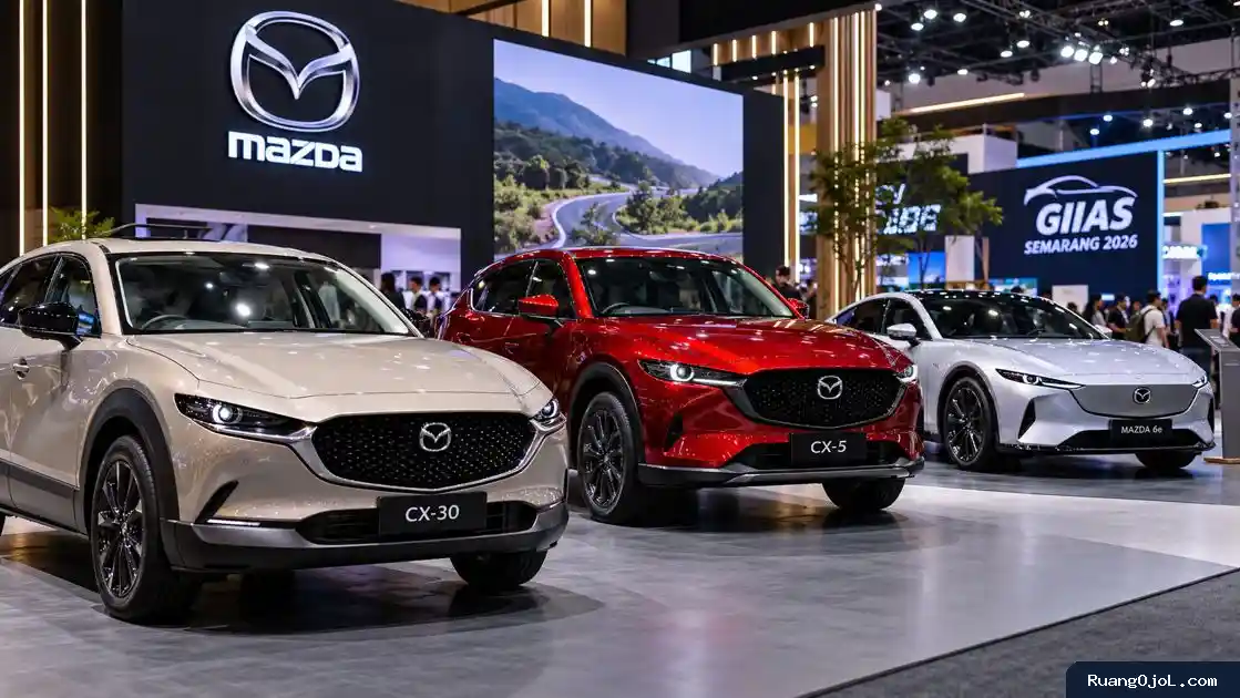 Mazda CX-30 Lokal dan CX-5 Generasi Baru Hadir di GIIAS Semarang 2026