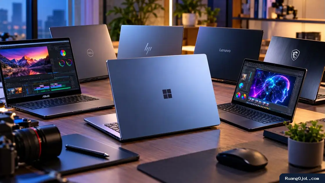 Laptop RTX Spark Mulai Tantang MacBook Pro, Surface dan ASUS Jadi Sorotan