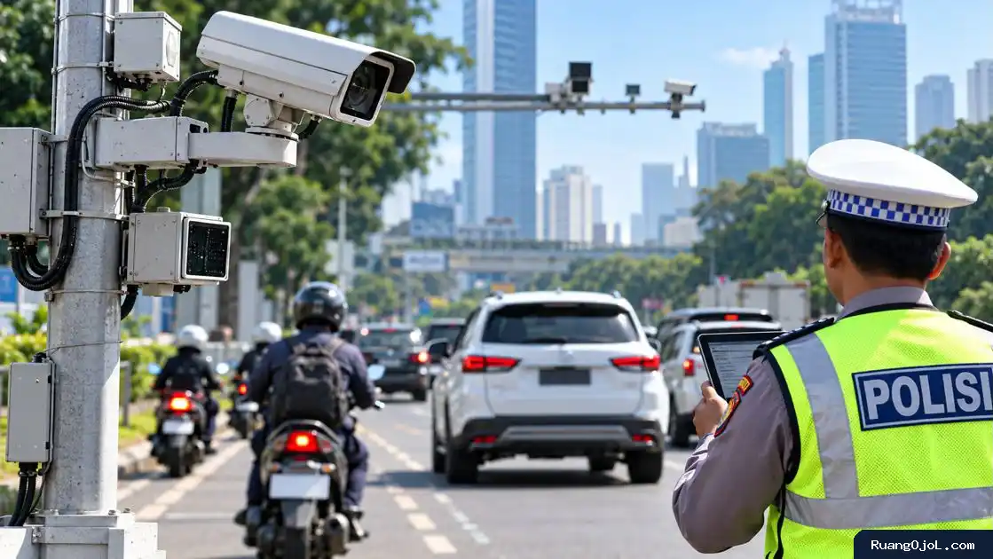 Daftar Denda Tilang Elektronik ETLE untuk Mobil dan Motor