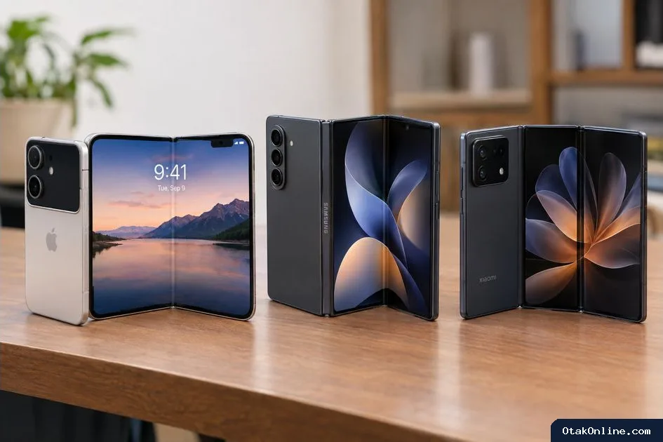 iPhone Duo dan 2 Ponsel Lipat dengan Desain Mirip Paspor