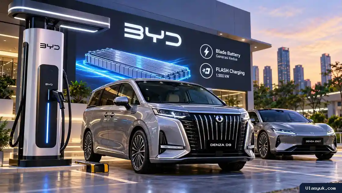 BYD Perkenalkan Blade Battery Gen 2 dan FLASH Charging di Indonesia