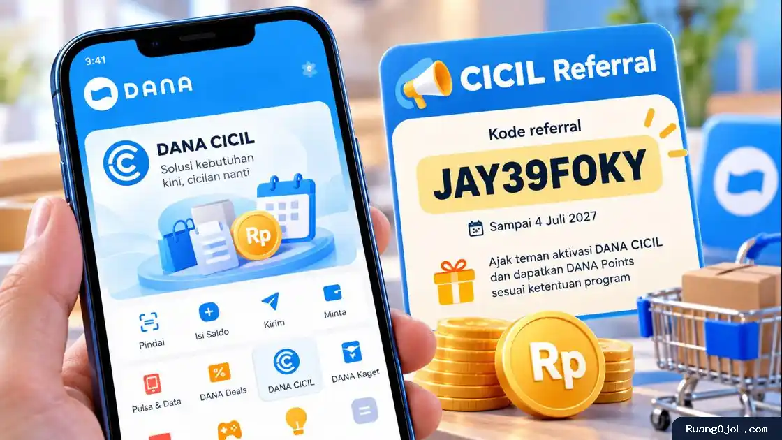 Cara Aktivasi & Daftar DANA CICIL dengan Kode Referral JAY39FOKY