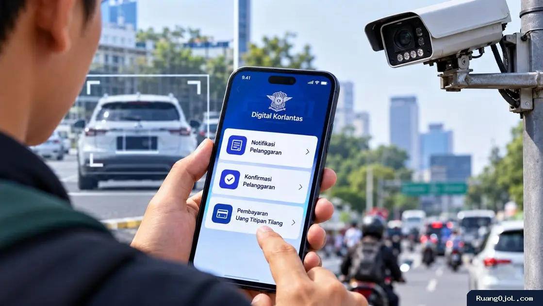 Cara Urus Tilang ETLE dari HP, Konfirmasi hingga Bayar Digital