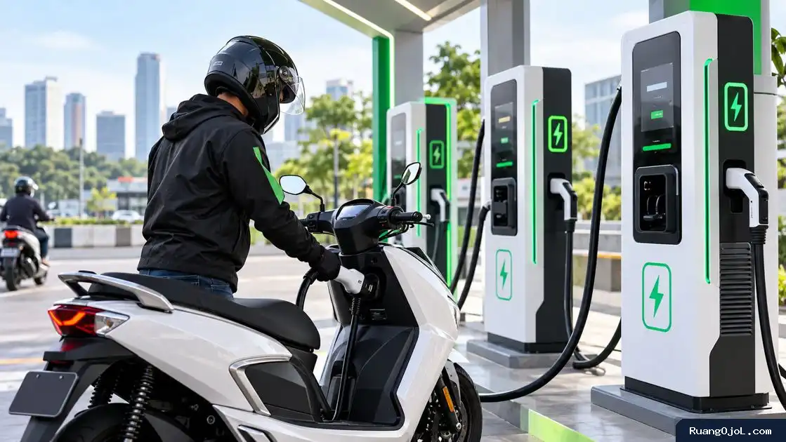 DRMA Kembangkan Unit Fast Charging untuk Sepeda Motor Listrik