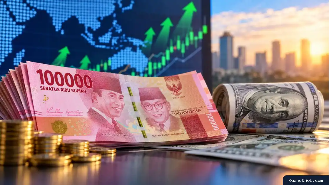 Rupiah Menguat ke Rp17.885 per Dolar AS pada Senin Pagi