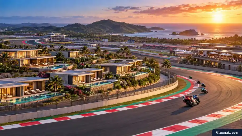 Mandalika Menuju Street Circuit, Villa Mewah Bakal Hadir di Tikungan 12-13