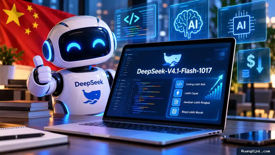 DeepSeek-V4.1-Flash-1017 Dirilis, Coding Lebih Cepat dan Murah