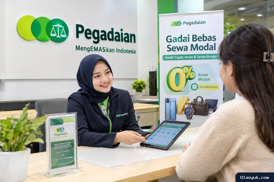 Pegadaian Hadirkan Gadai Bebas Sewa Modal, Pinjaman Mulai Rp50 Ribu