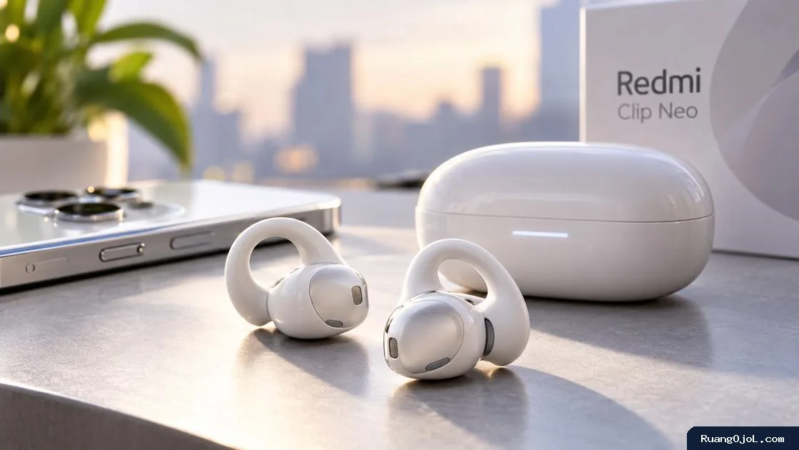 Redmi Clip Neo Siap Meluncur Oktober 2026, Usung Desain Earphone Jepit