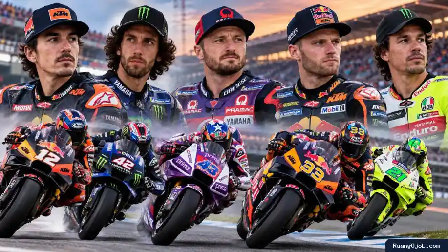 5 Pebalap MotoGP Tinggalkan Kelas Premier pada Musim 2027