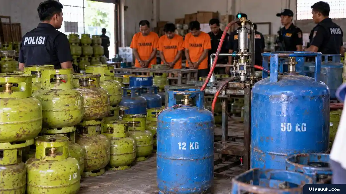 Pengoplosan Elpiji di Pati Rugikan Negara Rp 1,02 Miliar