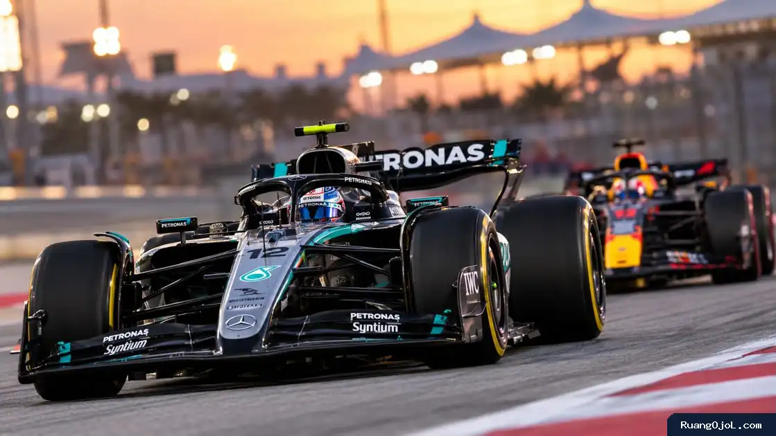 Kimi Antonelli Sebut Finis Kedua GP Bahrain Sudah Maksimal