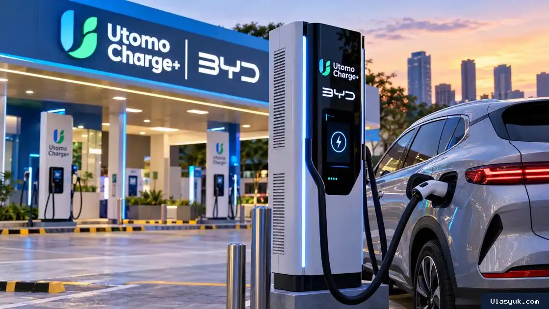 Utomo Charge+ dan BYD Perkenalkan Flash Charging 1.500 kW di Indonesia