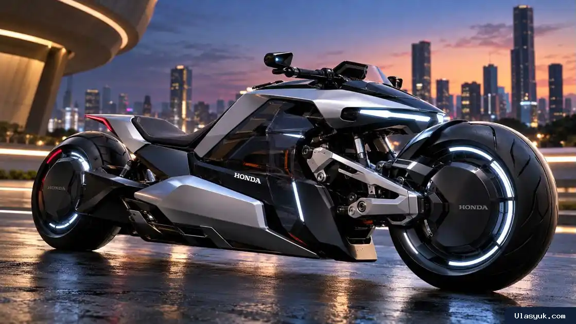 Honda EV Outlier Concept, Motor Listrik Futuristis dengan Dua Motor Penggerak