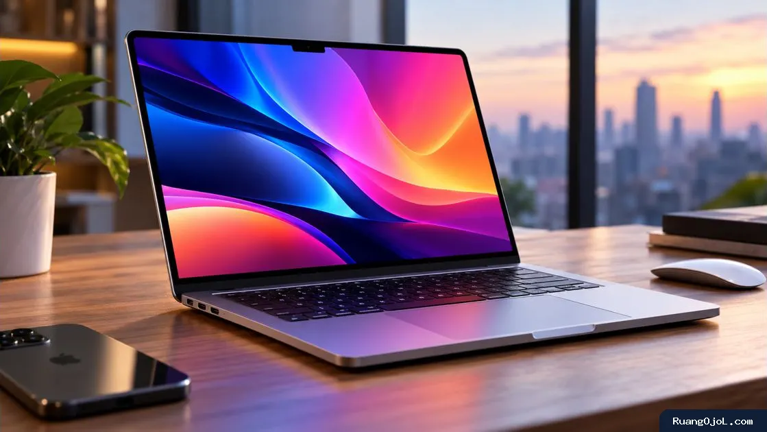 MacBook Pro Layar Sentuh Dikabarkan Lebih Ringan dengan OLED